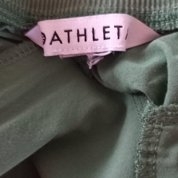 ATHLETA green "Brooklyn Mid Rise Ankle Pants" - Picture 2 of 9